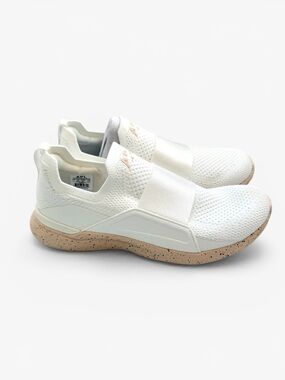 New! APL TechLoom Bliss Sneaker - Ivory/Camel/Speckle Sz 7